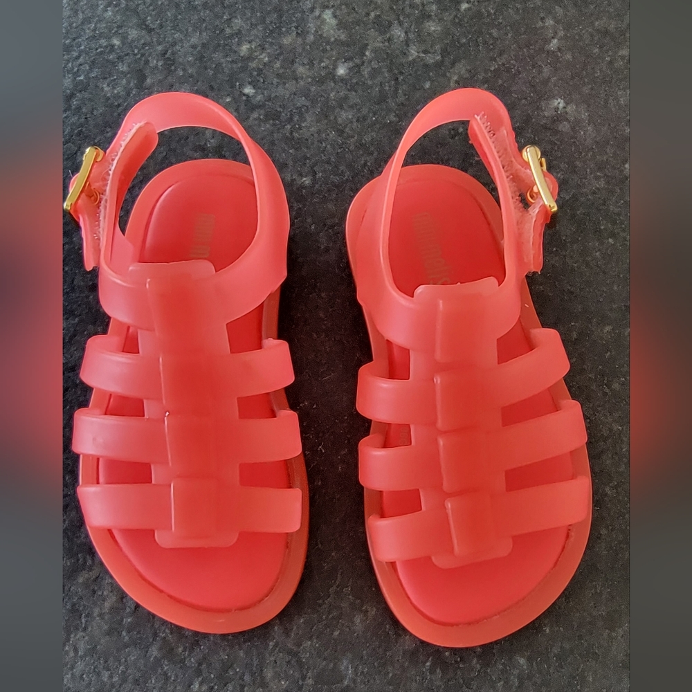 Mini Melissa jelly sandals